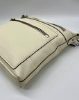 Style & Co Hudsonn Beige Faux Leather Crossbody