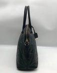 Kate Spade Black Quilted Leather Olivera Emerson Place Satchel