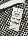 I.N.C. International Concepts Black Diamond Mesh Hobo Bag