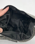 I.N.C. International Concepts Black Diamond Mesh Hobo Bag