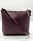 Kate Spade Plum Saffiano Leather Laurel Way Rima Crossbody