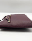 Kate Spade Plum Saffiano Leather Laurel Way Rima Crossbody