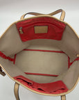 Coach Pink Coated Canvas Park Metro Tote Bag F25673