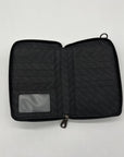 Montana West Black Leather Western Tooled Phone Case Crossbody Wallet