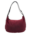 Gianni Chiarini Maroon Hobo Shoulder Bag