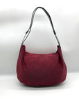 Gianni Chiarini Maroon Hobo Shoulder Bag