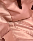 Coach Brown Patent Leather Zipper Bag F20432