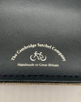 The Cambridge Blue & White Leather Satchel Company Bag