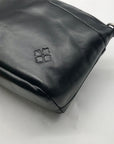 Patricia Nash Black Leather Convertible Shoulder Bag