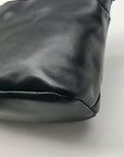 Patricia Nash Black Leather Convertible Shoulder Bag