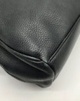Kate Spade Black Pebbled Leather Charles Street Audrey Satchel Bag