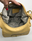 Coach Yellow Leather Kristen Covertible Hobo Bag F22306