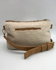 Style & Co Sherpa Faux Fur Double Compartment Crossbody
