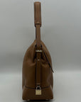 Michael Kors Brown Crosby Leather Hobo Shoulder Bag