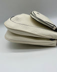 Calvin Klein White Leather Crossbody Bag