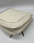 Calvin Klein White Leather Crossbody Bag