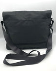 Baggallini Neighborhood Gray Nylon Laptop Messenger Bag