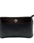 Brighton Two-Tone Brown & Black Crossbody Bag