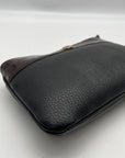 Brighton Two-Tone Brown & Black Crossbody Bag