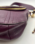 Michael Kors Aria Studded Leather Crossbody Bag
