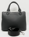 Madden NYC Black Chain Convertible Satchel Bag