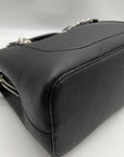 Madden NYC Black Chain Convertible Satchel Bag