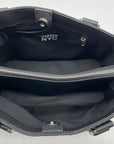 Madden NYC Black Chain Convertible Satchel Bag