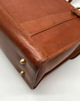 Hartmann Brown Leather Large Vintage Travel Tote