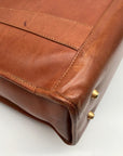 Hartmann Brown Leather Large Vintage Travel Tote