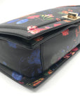 I.N.C. International Concepts Midnight Flower Ajae Flap Crossbody