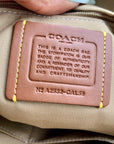Coach Cream Floral Coated Canvas Gallery Tote Bag-CAL59