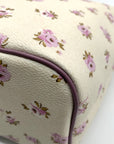 Coach Cream Floral Coated Canvas Gallery Tote Bag-CAL59