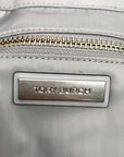 Tory Burch Light Gray Nylon Ella Chain Tote Bag