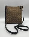 Coach Signature Canvas North South Swingpack 52576