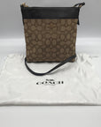 Coach Signature Canvas North South Swingpack 52576
