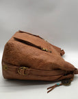 Unbranded Brown Faux Leather Hobo Bag
