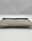 Rebecca Minkoff Gray Leather Leo Envelope Clutch