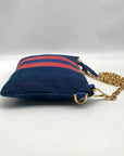 Draper James Red & Blue Denim 'Go Y'all' Shoulder Bag