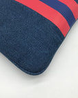 Draper James Red & Blue Denim 'Go Y'all' Shoulder Bag