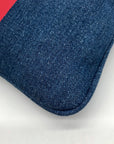 Draper James Red & Blue Denim 'Go Y'all' Shoulder Bag