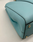 Kate Spade Saffiano Leather Baby Blue Newbury Lane Miles Tote Bag
