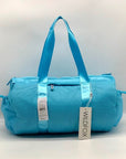 Wildfox Blue Mesh Convertible Duffel Bag