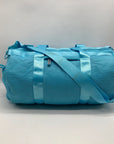 Wildfox Blue Mesh Convertible Duffel Bag