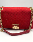 I.N.C. International Concepts Red Pepper Ajae Quilted Crossbody