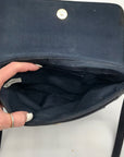 Etienne Aigner Black Leather Crossbody