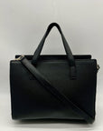 Kate Spade Black Pebbled Leather Chantal Shoulder Bag