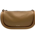 JW Anderson Beige Pebbled Leather Crossbody