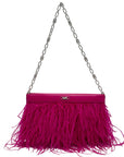 Michael Kors Deep Pink Tabitha Clutch