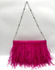 Michael Kors Deep Pink Tabitha Clutch