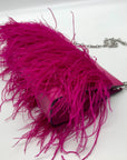 Michael Kors Deep Pink Tabitha Clutch